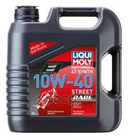 Liquimoly 10W40 Motorbike 4T Synth Street Race (4L)_Масло Моторное! Синт. Для Мотоц Api-Sn, Ma-2 LIQUI MOLY арт. 20754