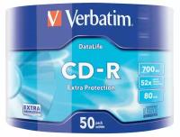 Оптический диск Verbatim CD-R 52 X 700MB (50 шт.)