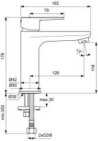 Смеситель Ideal Standard Cerafine O BC554AA для раковины