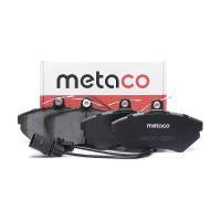 METACO 3000-220 (8E0698151B / 8E0698151M) колодки тормозные передние к-кт VW Passat (Пассат) [b5] (2000-2005), VW Passat