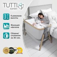 Колыбель Tutti Bambini CoZee с колесами