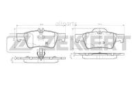 ZEKKERT BS-2832 Колодки торм. диск. задн. MB C-Class (S203) 04- CL (C215 C216) 02- CLS (218) 11- E-Class (211) 02