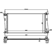 STELLOX 10-25157-SX (1 325 831 / 1025157_SX / 1141490) радиатор системы охлаждения Ford (Форд) Fiesta (Фиеста) / Fusion