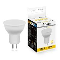 FERON Лампа светодиодная, (11W) 230V G5.3 2700K MR16, LB-760