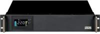 Powercom Источник бесперебойного питания 2U 19 RM 1500ВА Powercom King Pro RM KIN-1500AP LCD, C13, черный (COM, USB)
