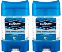 Gillette Гелевый дезодорант-антиперспирант Arctic Ice, 70 мл, 2 шт