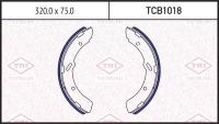 Колодки тормозные барабанные TMI TATSUMI TCB1018