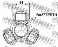 Трипоид 27X34 FEBEST 0216F50