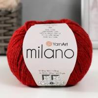 Пряжа "Milano" 8%альпака, 20%шерсть, 8%вискоза, 64%акрил 130м/50гр