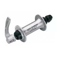 Втулка передняя SHIMANO Deore XT HB-M760, 36Н, OLD:100мм, V-brake, QR, серебристый, Япония