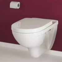 Унитаз Villeroy & Boch O.Novo DirectFlush 5660 HR01 подвесной безободковый с микролифтом