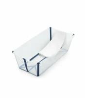 Ванночка с горкой Stokke Flexi Bath Макси Bundle Transparent Blue 639602