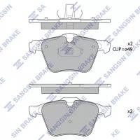 HI-Q SP1702 колодки дисковые пер.\ Ford (Форд) s-max, Volvo (Вольво) s80 / v70 / xc70 2.0-4.4 06