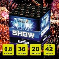 Батареи салютов MAXSEM SHOW MC107, 0,8"/36 залпов