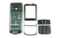 Корпус для Nokia 6700 с серединой Chrome+клавиатура ORIG