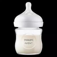 Philips Avent Бутылочка для кормления Natural Response стекло 0+ SCY930/01 120 мл 1 шт