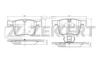 ZEKKERT BS-1957 Колодки торм. диск. передн. BMW 1 (F20 F21) 11- 2 (F22 F23 F87) 12- 3 (F30 F31 F34 F80) 11- X3 (F