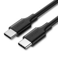 Кабель UGREEN US286 (50996) USB-C 2.0 To USB-C 2.0 3A Data Cable 0,5м Black