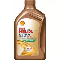 масло shell 0w20 helix ultra ect api sn acea c5 1л син