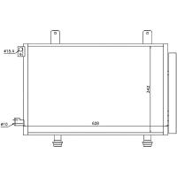 STELLOX 10-45212-SX (1045212_SX / 71743782 / 71747380) радиатор конд. Suzuki (Сузуки) sx4 all 06