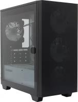 Компьютерный корпус Gamemax Aero Mini, black, w/o PSU,, w/3x12cm ARGB front fans (GMX-12-Rainbow-D), w/1x12cm ARGB rear fan (GMX-12-Rainbow-D)