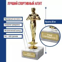 Подарки Статуэтка Фигура "Лучший спортивный агент" (18 см)