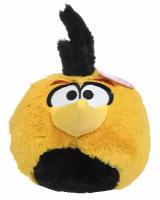 Angry Birds Мягкая игрушка, 27 см, цвет: желтый, черный