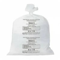 Пакеты для утилизации медицинских отходов, 80х90см - 85л класс А (белый) (100 шт/уп)