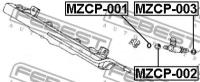 Кольцо уплотнительное (двигатель) FEBEST MZCP001