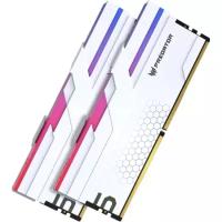 Оперативная память DDR5 Acer Predator Hermes RGB 64Gb (2x32Gb) 6400Mhz CL32 (32-39-39-102) 1.4V White