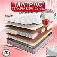 Матрас TERAPIA NEW Cardio, анатомический, ортопедический, независимые пружины, 190х160 см