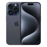 Смартфон Apple iPhone 15 Pro 256 ГБ, Dual: nano SIM + eSIM, синий