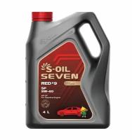 Моторное масло S-OIL 7 RED #9 SP/SN Plus 5W40 4 л