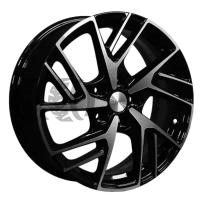 Колесный диск Khomen Wheels KHW1722 (Haval F7/F7x) 6.50x17.00/5x114.30 D64.10 ET40.00 Black-FP