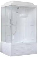 Душевая кабина 100x80x217 см Royal Bath RB8100BP1-T-R прозрачное