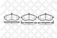 Колодки тормозные дисковые передние для Хендай Матрикс 2008-2010 год выпуска (Hyundai Matrix) STELLOX 904 002B-SX