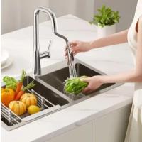 Выдвижной кухонный смеситель Pull-out kitchen Faucet S1 (MJCLSCFLT01DB)