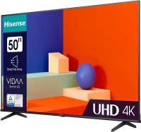 HISENSE Телевизор LED Hisense 50" 50A6K черный 4K Ultra HD 60Hz DVB-T DVB-T2 DVB-C DVB-S DVB-S2 USB WiFi Smart TV 50A6K