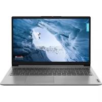 Ноутбук Lenovo IdeaPad 1 15IGL7, 15.6" (1920x1080) TN/Intel Celeron N4020/8ГБ DDR4/256ГБ SSD/UHD Graphics/Без ОС, серый (82V700EMUE)