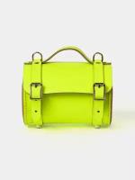 Сумка Cambridge Satchel The Micro Bowls Bag (Fluoro Yellow)