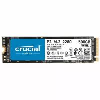 Твердотельный накопитель SSD M.2 1Tb Crucial P2 CT1000P2SSD8, NVMe