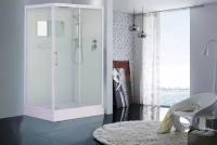 Душевая кабина Esbano Elegancia 100x80 ESW-108CKR стекло прозрачное, профиль белый