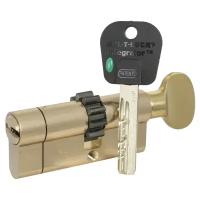 Цилиндр Mul-t-Lock Integrator B-S ключ-вертушка (размер 43х33 мм) - Латунь, Шестеренка