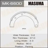 MASUMA MK-6600 (MC837950 / MT161474) колодки барабанные\ power combi 98-02, k2500 / k2700 / k2900 / k3000 / k3600