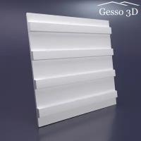 Гипсовая панель Gesso 3D "Рондо" 500x500x25 мм, Упаковка 1 шт., 0.25 м2