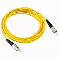 Патч-корд оптический (optic patch cord) FC/UPC-FC/UPC SM 9/125мкм одномодовый (simplex) 3 метра