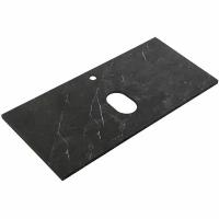 Столешница из керамогранита BelBagno 1000x460 KEP-100-MNO Marmo Nero Opaco