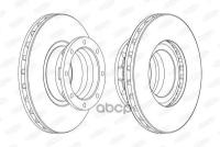Bcr187a_диск Торм.!Задн.вентил 335X34/111 8Xm12x1.5 Mb Atego 612/4/5.812/4/5.712/5.812-23.917/23 Beral арт. BCR187A