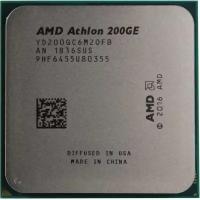 Процессор AMD Athlon 200GE (Soc-AM4) (512 Кб x2 + 4Мб, Radeon Vega 3) 64-bit 3.2 GHz Raven Ridge