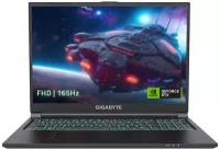 Игровой ноутбук Gigabyte G6 MF 16"(1920x1200) Intel Core i7 12650H(2.3Ghz)/16GB SSD 512GB/nVidia GeForce RTX 4050 6GB/No OS/MF-G2KZ853SD